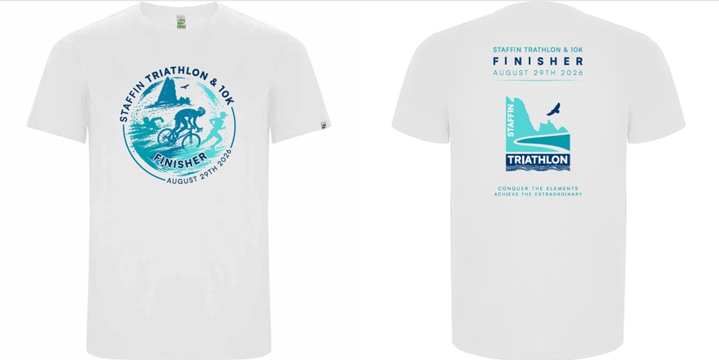 2026 Staffin Triathlon and 10K Technical tee